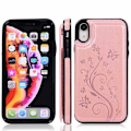 Miniatyrbild 8 av 8: iPhone XR Stöttåligt Skal Korthållare 3-FACK Flippr V2 Rosa guld