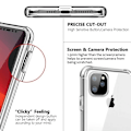 Miniatyrbillede 4 af 4: 360° fuld dækning og stødabsorberende etui til iPhone 14 Transparent