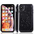 Pikkukuva 1 / 6: iPhone XS Max iskunkestävä kotelo, 3-taskuinen Flippr V2 Black