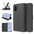 Pikkukuva 1 / 6: Samsung S20 FE Flip Case Skin Pro V2 korttilokerolla Black