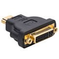 Pikkukuva 1 / 2: HDMI DVI-sovitin DVI 24 + 5 (f) / HDMI (m) Black