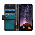 Miniatyrbillede 3 af 3: Motorola G200 Pung Etui PU Læder 4 RUMMET Black