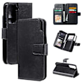 Miniatyrbillede 1 af 6: Samsung S21 Plus praktisk pung-etui med 12-bakker Array V4 Black