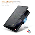 Miniatyrbild 10 av 10: CaseMe Skin Pro Fodral Samsung Galaxy S25 Plus - Svart