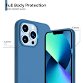 Pikkukuva 3 / 6: Kuminen iskunkestävä kotelo iPhone 12 Pro Max - Sininen
