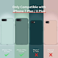 Pikkukuva 6 / 7: Kuminen iskunkestävä kotelo iPhone 7 Plus / 8 Plus - PUNAINEN