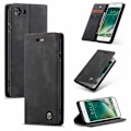 Pikkukuva 9 / 9: iPhone SE (2020 & 2022) Elegant Flip Case CaseMe 3-FACK Black