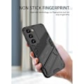 Miniatyrbillede 11 af 11: Samsung S23 Plus stødsikkert cover med Kickstand ThinArmor V2 Svart