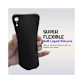 Miniatyrbillede 3 af 5: iPhone XR Gummieret skalvæske - Sort