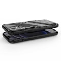 Miniatyrbillede 3 af 8: iPhone 12 Pro stødsikkert etui med Kickstand ThinArmor V2 Svart
