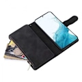Miniatyrbild 5 av 6: Samsung A34 5G Multifunktionellt Plånboksfodral Zipper 8-Fack Svart