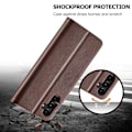 Miniatyrbillede 3 af 8: LC.IMEEKE pungetui til Samsung A15 5G - Mørkebrun Dark brown