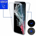Pikkukuva 3 / 9: 360° Heltäckande & Stötdämpande Skal Samsung S22 Ultra Transparent