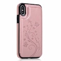 Pikkukuva 5 / 8: iPhone XS Max iskunkestävä kotelo, 3-taskuinen Flippr V2 Pink gold