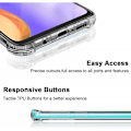 Miniatyrbillede 5 af 5: Samsung A32 5G stødabsorberende silikone Shell Shockr Transparent