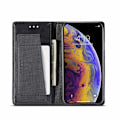 Miniatyrbillede 7 af 8: iPhone XS Max Elegant etui i PU-læder med RFID-blok Black