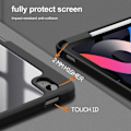 Pikkukuva 5 / 8: iPad Air 4 2020 / Air 5 2022 tyylikäs kotelo Infiland Crystal Case Black
