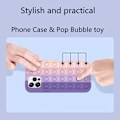 Pikkukuva 2 / 4: iPhone 12/12 Pro Suojakuori Fidget Toy Pop-It Multicolor