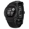 Garmin Instinct tyylikäs silikonirannekoru Runnr Black