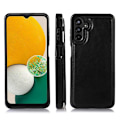 Pikkukuva 1 / 10: Samsung A13 5G / A04s iskunkestävä kansikorttipidike 3-taskuinen Flippr Black