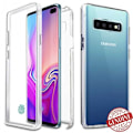 Miniatyrbild 2 av 5: 360° Heltäckande & Stötdämpande Skal Samsung S10 Plus Transparent