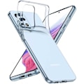 Miniatyrbillede 1 af 5: Samsung A23 5G stødabsorberende silikonetui Simple Transparent