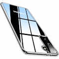 Miniatyrbild 1 av 5: Samsung S22 Plus Stöttåligt Genomskinligt Skal Simple Transparent