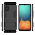 Pikkukuva 7 / 9: Samsung A71 iskunkestävä kotelo jalustalla ThinArmor Black