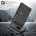 Miniatyrbild 3 av 6: Google Pixel 8 Stöttåligt Premium Skal 4-FACK Solid V3 RFID Svart