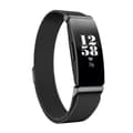 Fitbit Inspire HR Armband Milanesisk Loop Svart Svart