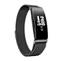 Miniatyrbild 1 av 6: Fitbit Inspire HR Armband Milanesisk Loop Svart Svart
