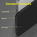 Pikkukuva 2 / 7: iPhone XS Max Kuminen Shell Liquid - Musta