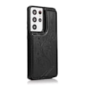 Pikkukuva 3 / 7: Samsung S21 Ultra iskunkestävä kotelo, 3-taskuinen Flippr V2 Black