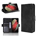 Pikkukuva 1 / 4: Samsung S22 Ultra Wallet Case PU-nahkainen 6-POCKET Winston V3 Black