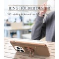 Miniatyrbild 7 av 7: iPhone 13 Pro Elegant & Stöttåligt Skal med Ringhållare Flawless Rosa