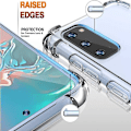 Miniatyrbild 4 av 5: Samsung S20 Stöttåligt Skal med Förstärkta Hörn Transparent