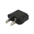 2-PACK Reseadapter EU till US Svart