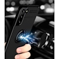Pikkukuva 6 / 6: Samsung S21 Ultra Käytännöllinen iskunkestävä kotelo sormustelineellä V3 Black