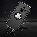 Miniatyrbillede 7 af 8: Samsung S9 Praktisk stødsikkert cover med ringholder V2 Svart