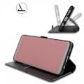 Pikkukuva 3 / 7: Oneplus 9 Pro Flip Case Skin Pro V2 korttilokerolla Black