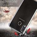 Miniatyrbild 6 av 6: Samsung A20e Stöttåligt Skal med Förstärkta Hörn (SM-A202F) Transparent