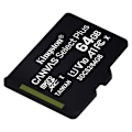 Pikkukuva 1 / 4: Kingston Canvas Select Plus MicroSD 64GB Black