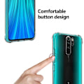 Pikkukuva 4 / 5: Xiaomi Redmi Note 8 Pro Iskunvaimennus Silikoni Shell Shockr Transparent