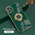 Miniatyrbild 4 av 6: iPhone 11 Pro Elegant & Stöttåligt Skal med Ringhållare Flawless Rosa