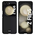 Miniatyrbillede 2 af 4: Tyndt mat sort cover til Samsung Galaxy Z Flip 5 Black