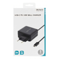 Miniatyrbillede 4 af 4: DELTACO 18W USB-C Laptop-oplader, PD 2.0, 3A Black