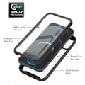 Miniatyrbillede 5 af 7: iPhone 13 Pro Max fuld dækning Premium 3D-cover ThreeSixty Transparent