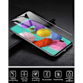Miniatyrbillede 7 af 8: 2-PACK Samsung A51 Hærdet glas 0,26mm 2,5D 9H Transparent