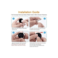 Pikkukuva 2 / 2: 2-PACK Garmin Venu 2S FullFrame 3D karkaistu lasi 0,26 mm 9H Transparent