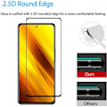 Pikkukuva 2 / 5: 2-PACK Xiaomi Poco X3 NFC FullFrame 0,26mm 2,5D 9H karkaistu lasi Transparent